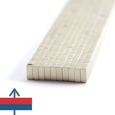Magnet neodim bloc 5 x 2 x 1 mm 4