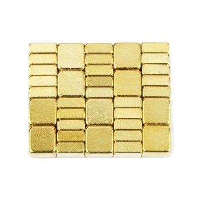 Magnet neodim bloc 05 x 05 x 02 mm 3