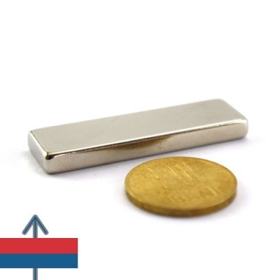 Magnet neodim bloc 50 x 15 x 05 mm 2