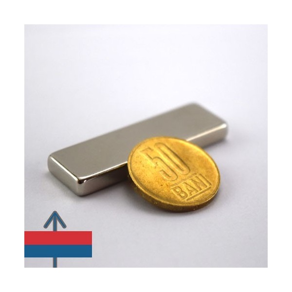 Magnet neodim bloc 50 x 15 x 05 mm 5