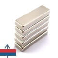 Неодимов магнит блок 50 x 15 x 0.5 мм 8
