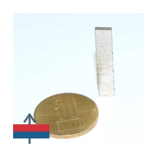 Magnet neodim bloc 06 x 02 x 01 mm 2