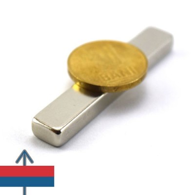 Magnet neodim bloc 60 x 10 x 05 mm 4