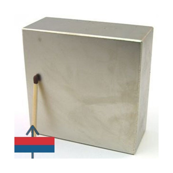 Неодимов магнит блок 70 x 70 x 30 мм 1