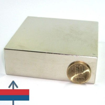 Magnet neodim bloc 90 x 90 x 30 mm 1
