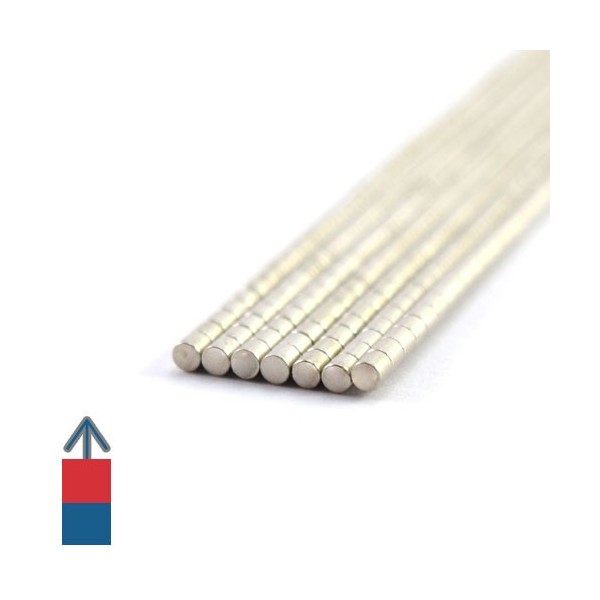 Magnet neodim cilindru 02 x 02 mm 5