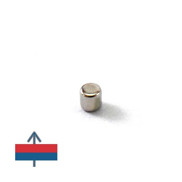 Неодимов магнит цилиндър 3 x 3 мм 3