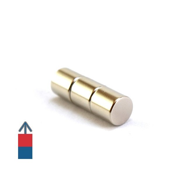 Magnet neodim cilindru 08 x 08 mm 3