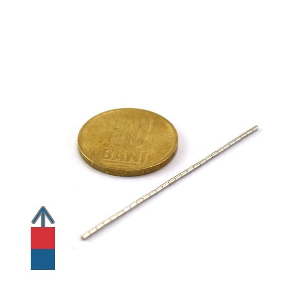 Неодимов магнит цилиндър 1 x 2 мм 1