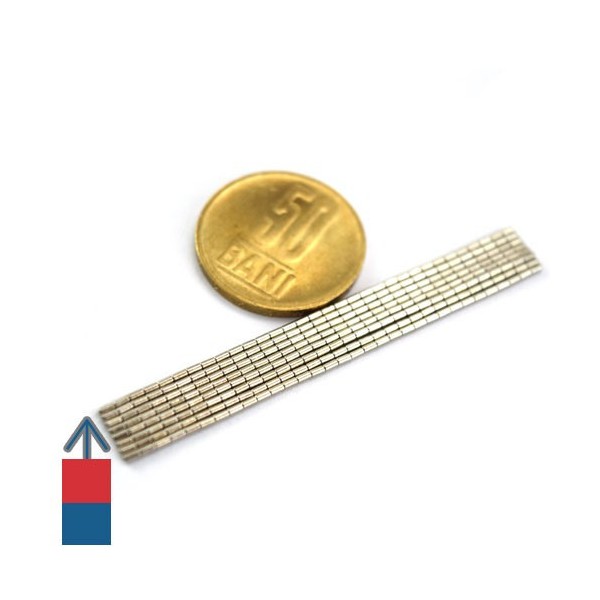 Неодимов магнит цилиндър 1 x 2 мм 3