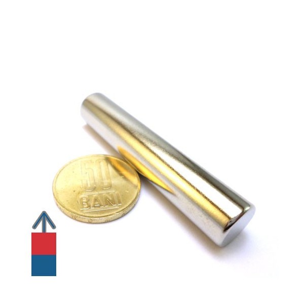 Неодимов магнит цилиндър 12 x 60 мм 2