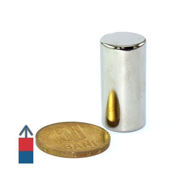 Неодимов магнит цилиндър 15 x 30 мм 2