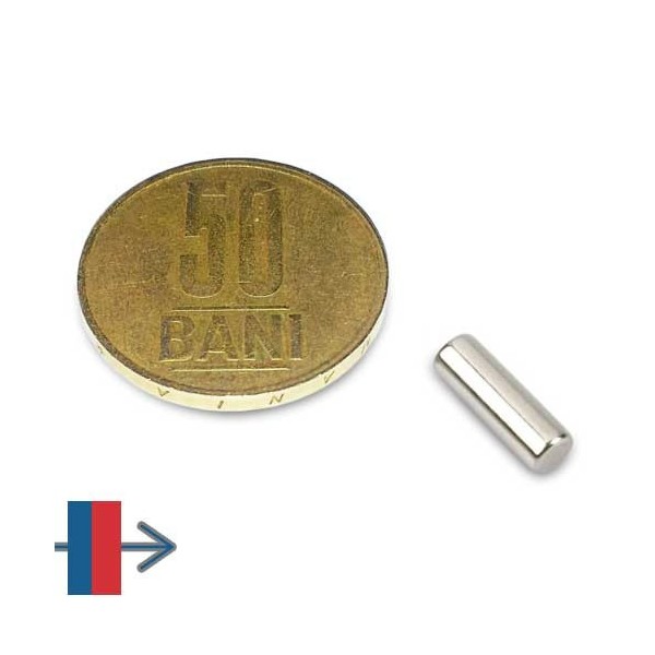 Неодимов магнит цилиндър 4 x 12 мм 4