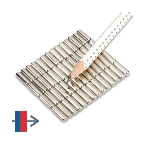 Неодимов магнит цилиндър 4 x 12 мм 8