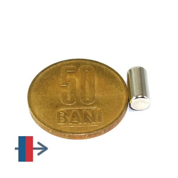 Magnet neodim cilindru 05 x 10 mm 4