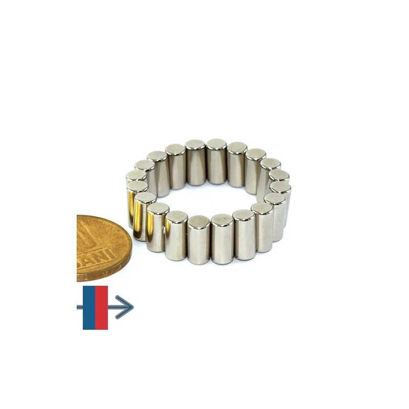 Magnet neodim cilindru 05 x 10 mm 9