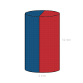 Неодимов магнит цилиндър 5 x 10 мм C2