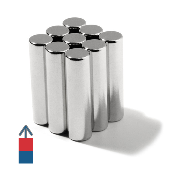 Неодимов магнит цилиндър 8 x 30 мм 2