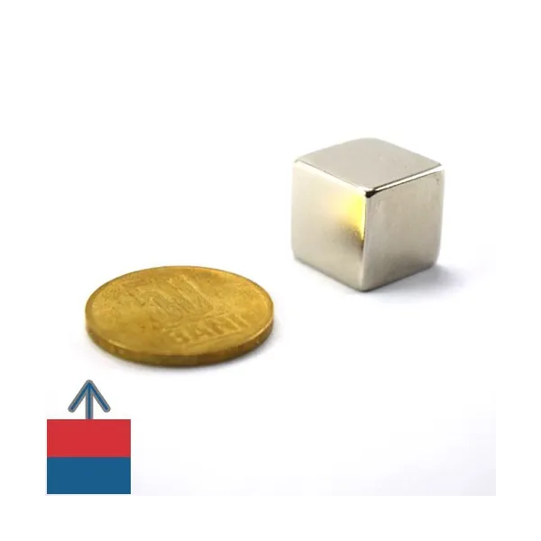 Magnet neodim cub 15 mm 4 Magnet neodim cub 15 mm 4