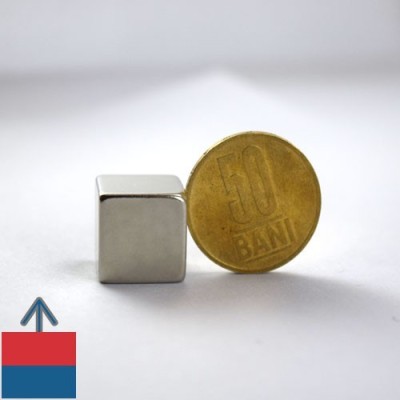 Magnet neodim cub 15 mm 3