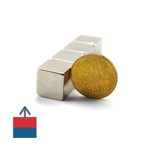 Неодимов магнит куб 15 мм 6