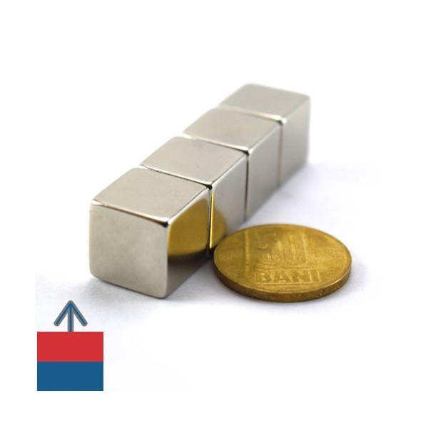 Неодимов магнит куб 15 мм 7