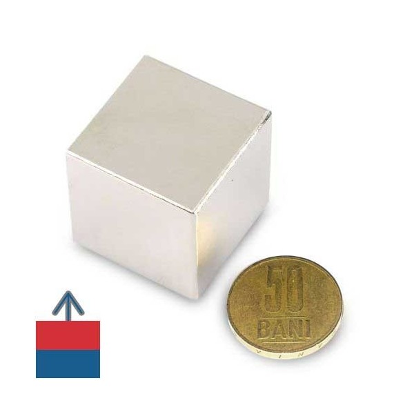Неодимов магнит куб 30 мм 1