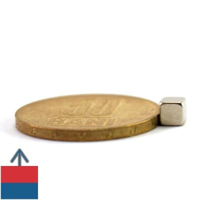 Magnet neodim cub 4 mm 3