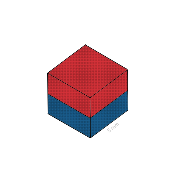 Magnet neodim cub 05 mm C