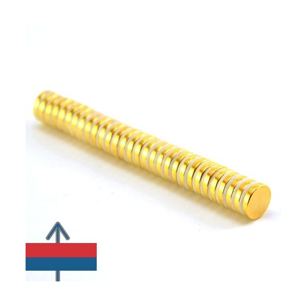 Неодимов магнит диск 10 x 0.2 мм 13